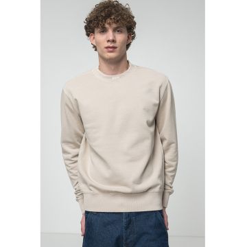 Bluza de trening lejera cu logo brodat discret