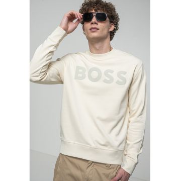 Bluza de trening relaxed-fit cu imprimeu logo cauciucat Basic