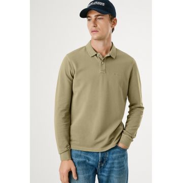 Bluza polo de bumbac
