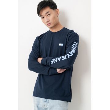 Bluza regular fit cu imprimeu logo