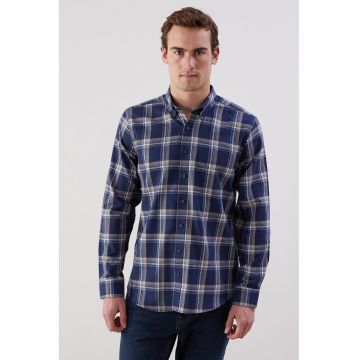 Camasa Oxford cu model in carouri