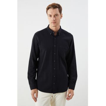 Camasa regular fit cu guler Oxford