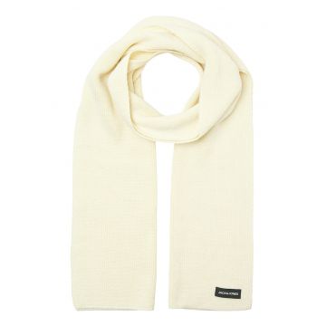 Fular circular din tricot cu logo