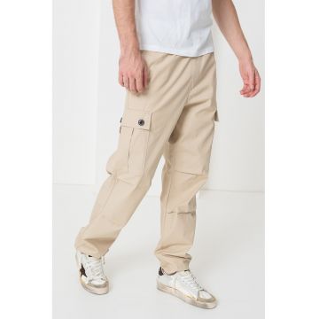 Pantaloni cargo de bumbac Garlo
