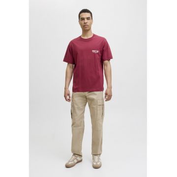 Pantaloni cargo din amestec de bumbac