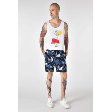 Pantaloni scurti cu imprimeu grafic