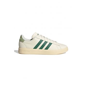 Pantofi sport de piele ecologica cu imprimeu logo Grand Court 2.0