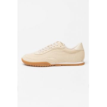 Pantofi sport din piele intoarsa cu sireturi Careton