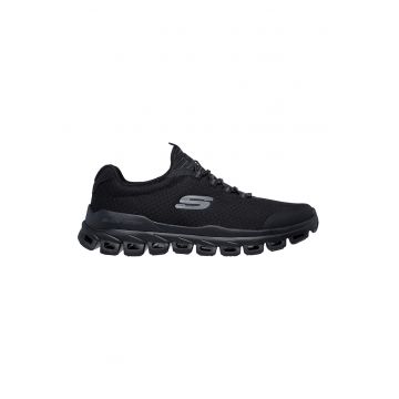 Pantofi sport din plasa cu logo Glide Step