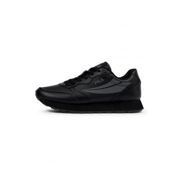 Pantofi sport wedge din piele ecologica