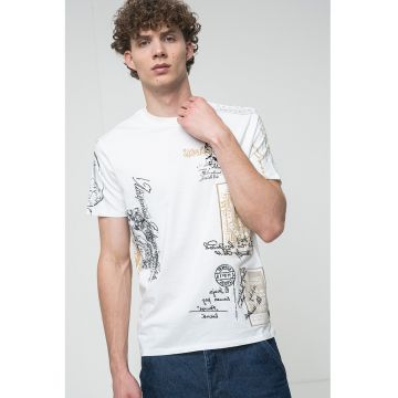 Tricou din bumbac cu imprimeu