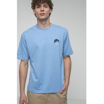 Tricou din bumbac cu imprimeu grafic pe partea din spate