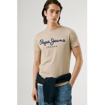 Tricou regular fit cu logo