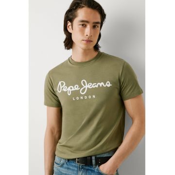 Tricou regular fit cu logo