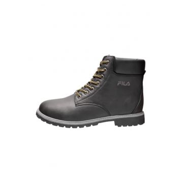Bocanci mid-cut de piele ecologica Maverick