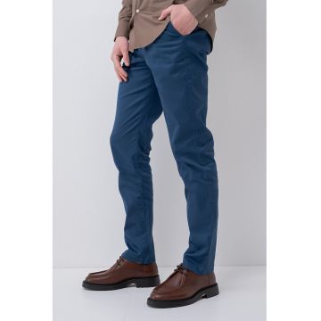 Pantaloni chino slim fit cu buzunare oblice