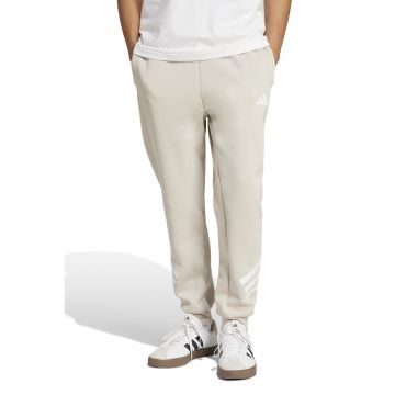 Pantaloni de trening din amestec de bumbac cu logo