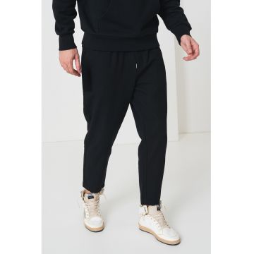 Pantaloni de trening din bumbac cu buzunare laterale