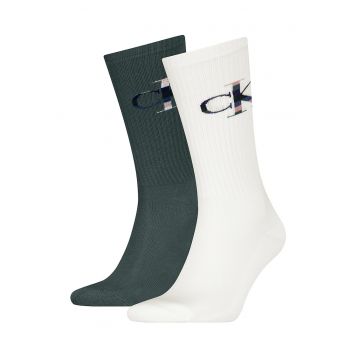 Set de sosete lungi cu logo - 2 perechi