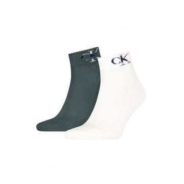 Set de sosete scurte cu logo - 2 perechi