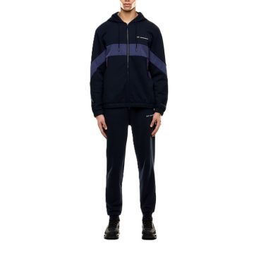 Trening EA7 TRAIN ATHLETIC COLOUR BLOCK M T-SUIT HOODIE FZ CH COPL