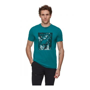 Tricou Barbati Mammut Trovat Deep Teal