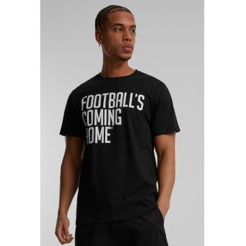 Tricou de bumbac cu imprimeu text