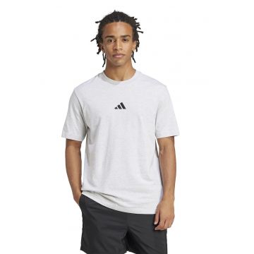 Tricou din bumbac cu broderie logo
