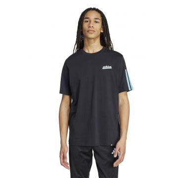 Tricou lejer cu imprimeu logo pe piept