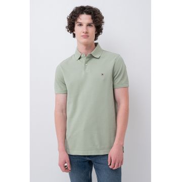 Tricou polo din amestec de bumbac organic