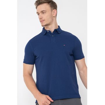 Tricou polo din amestec de bumbac organic