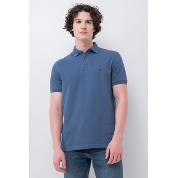 Tricou polo din amestec de bumbac organic
