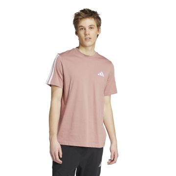Tricou regular fit cu decolteu la baza gatului