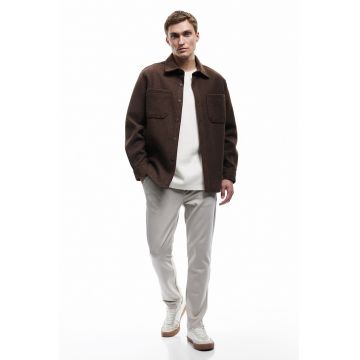 Pantaloni chino uni