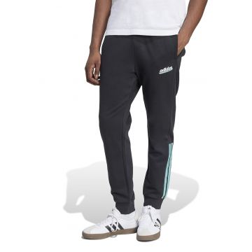 Pantaloni de trening cu benzi logo contrastante