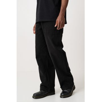 Pantaloni uni relaxed fit