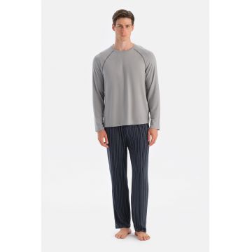 Pijama cu maneci lungi