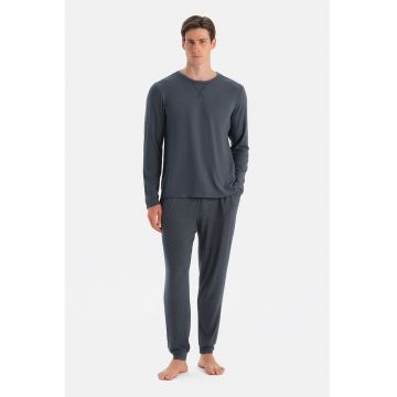 Pijama cu maneci lungi