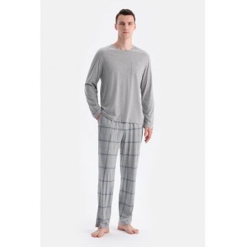 Pijama din amestec de bumbac