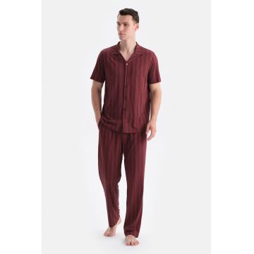 Pijama in dungi - din amestec de bumbac