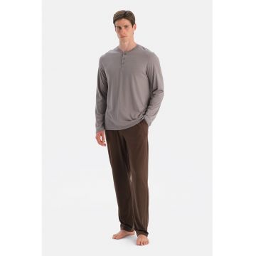 Pijama uni din amestec de bumbac