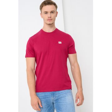 Tricou de bumbac cu insigna logo