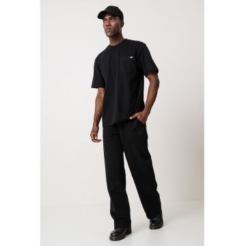 Tricou lejer cu buzunar pe piept