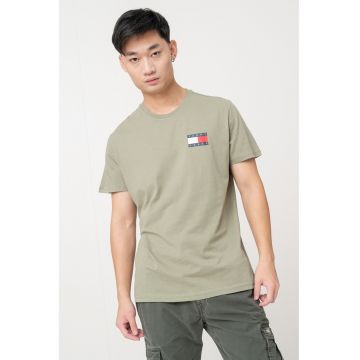 Tricou slim fit cu imprimeu logo