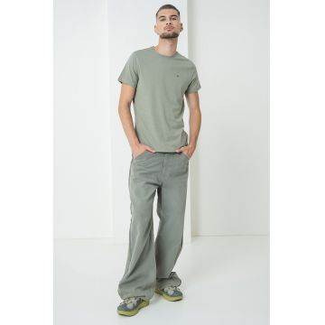 Tricou slim fit de bumbac