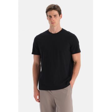 Tricou uni de bumbac