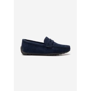 Mocasini barbati Leroy navy