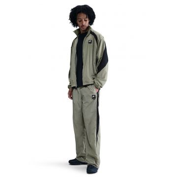 Pantaloni de trening cu buzunare cu fermoar si snururi la terminatie