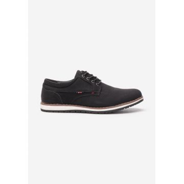 Pantofi casual barbati Shaunte negri