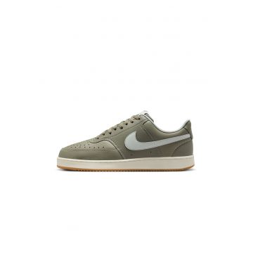 Pantofi sport Court Vision Low cu garnituri din piele